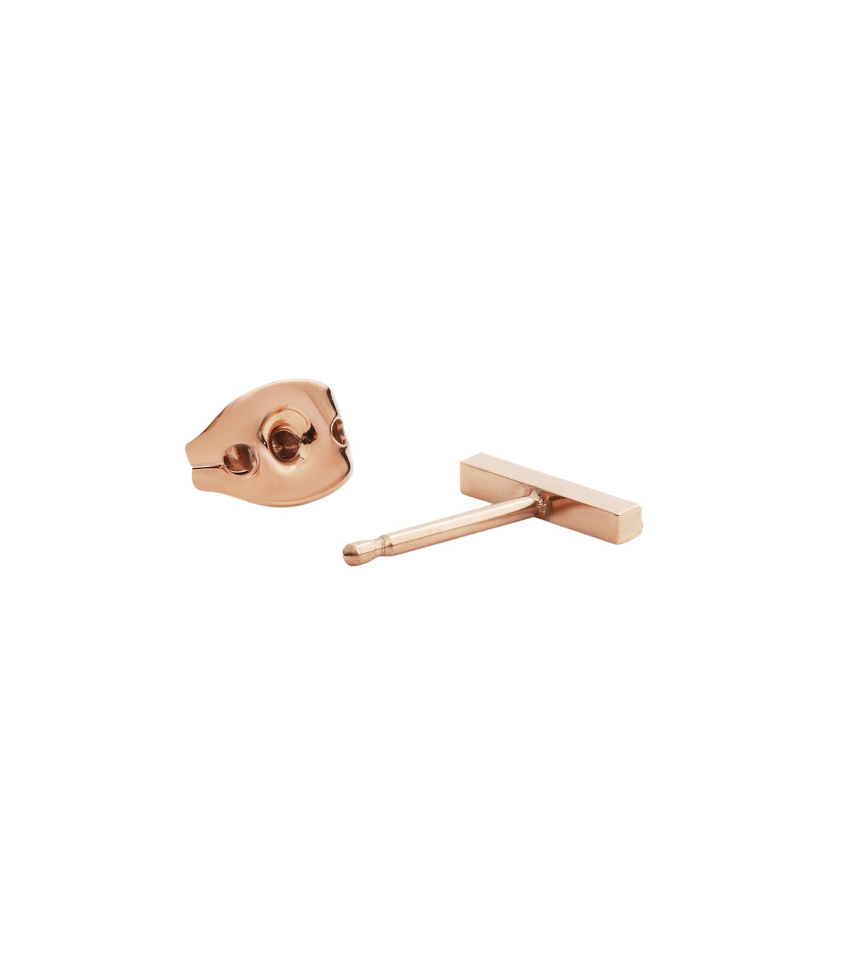 Micro Crystal line Earring RG