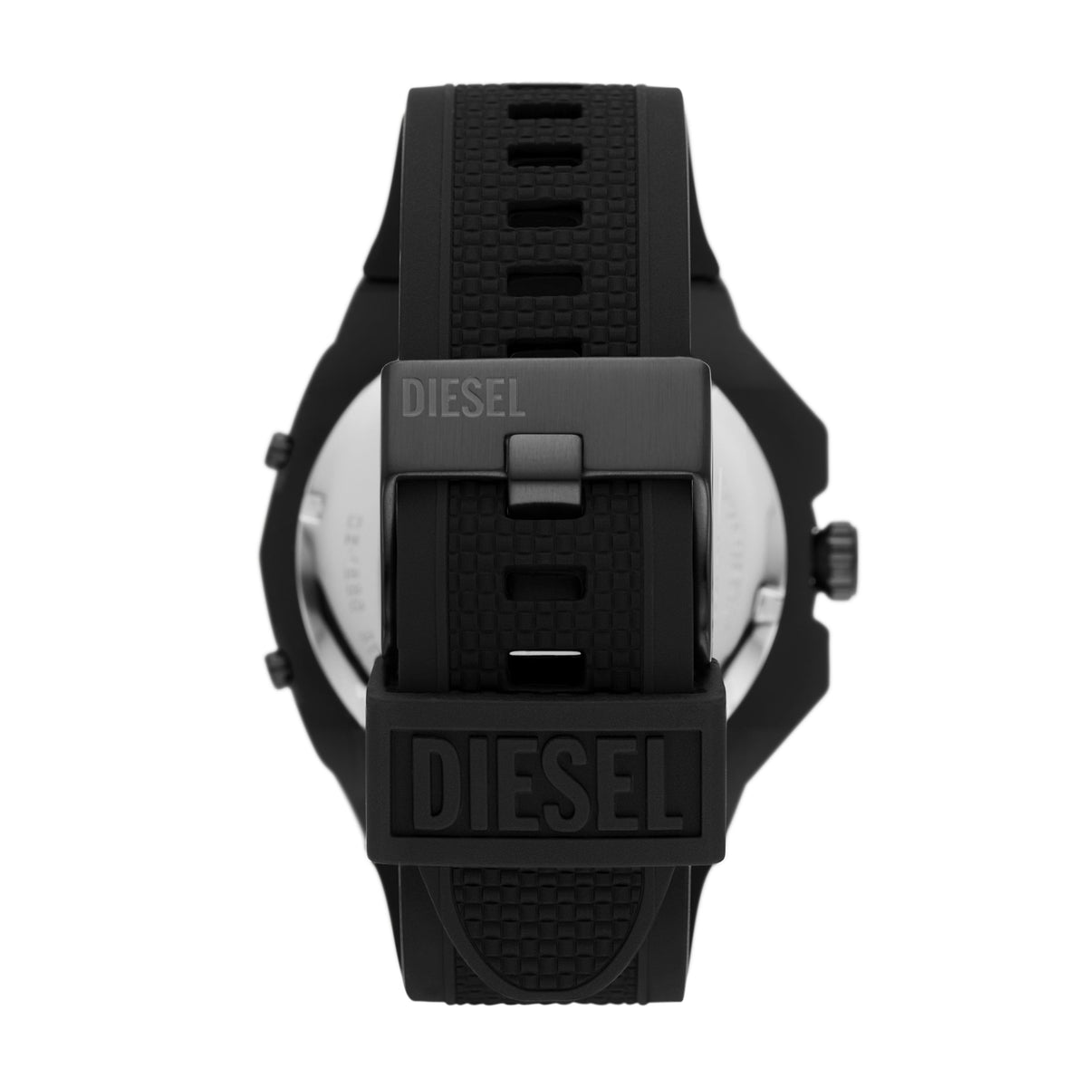 Diesel Framed Nylon 51 Mm Black Dial Strap
