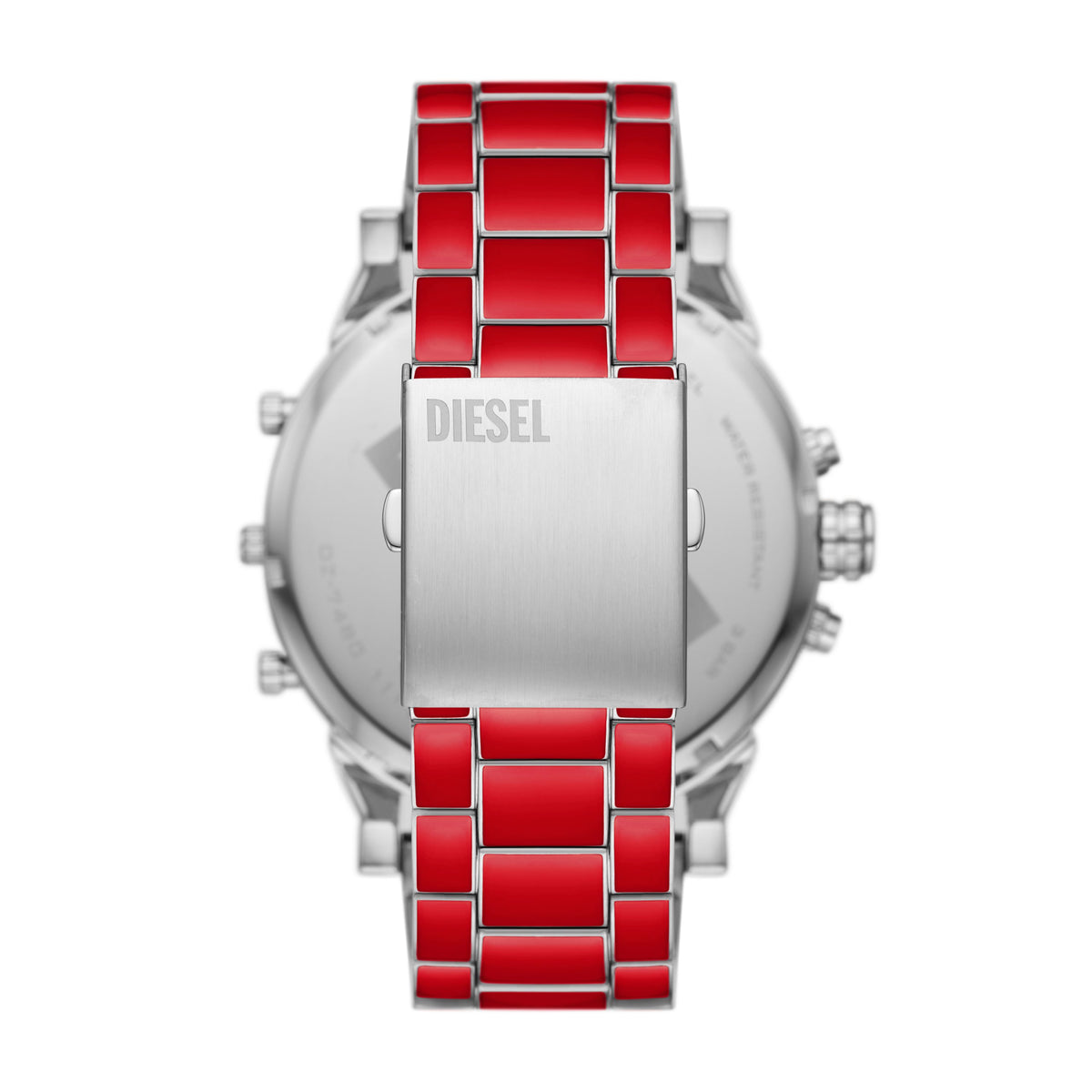 Diesel Mr. Daddy 2.0 Stainless Steel 57mm Silver Dial Bracelet