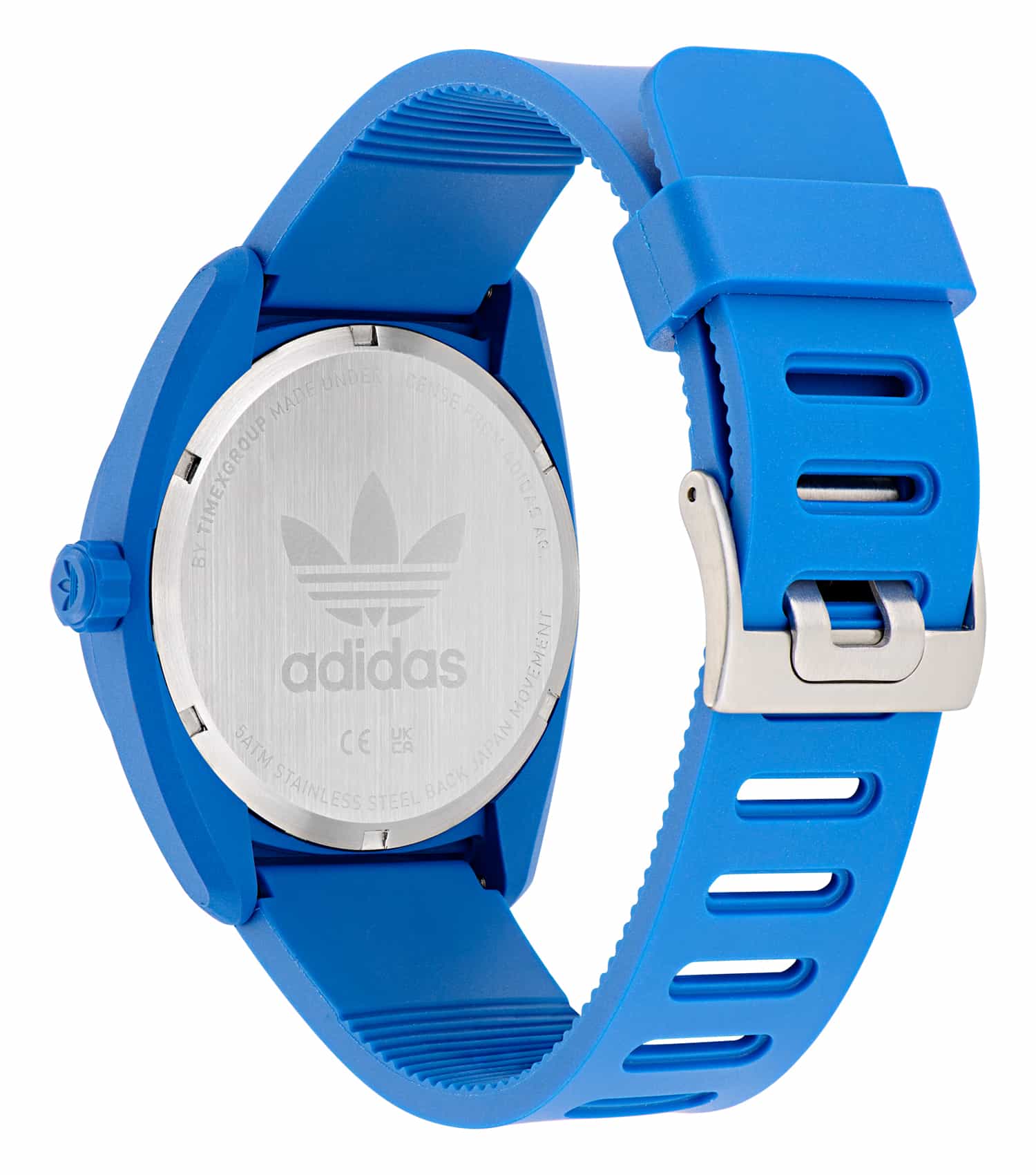 Unisex Project Three Quartz Watch 42mm with Blue Strap