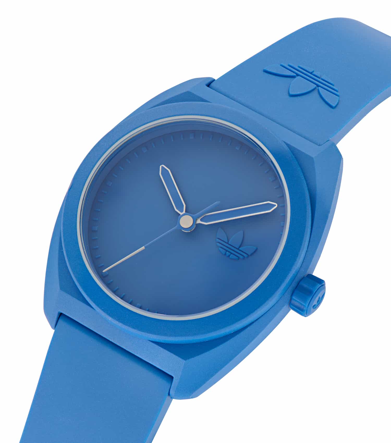 Unisex Project Three Quartz Watch 42mm with Blue Strap