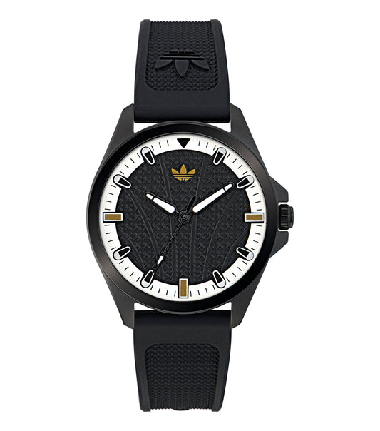 IP Black SST Case Black Dial Black Silicone Strap