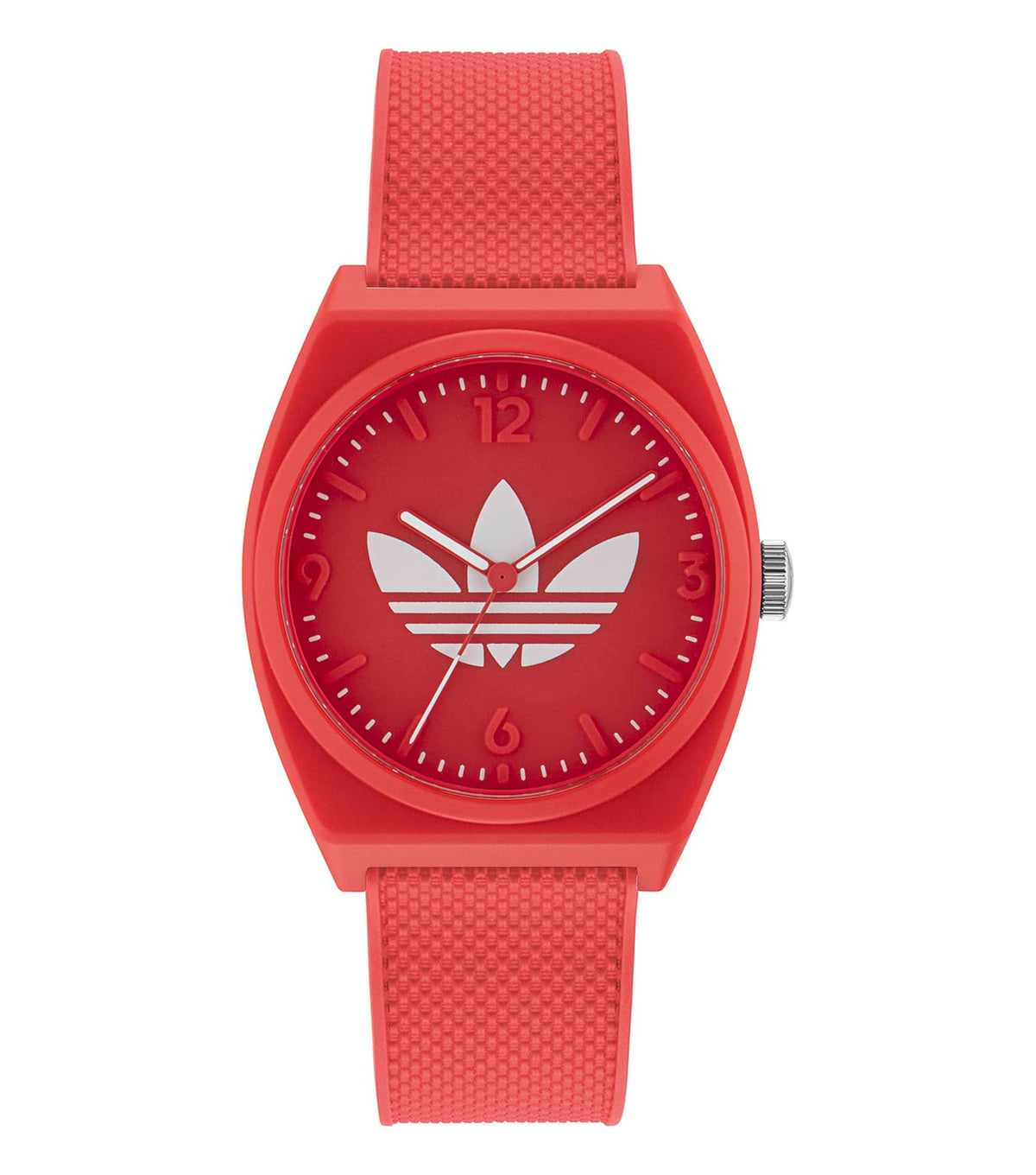 Red Resin Case Red Dial Red Resin Strap