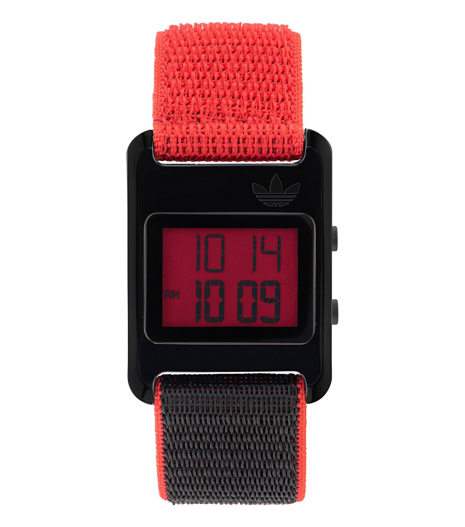 Adidas white minimalist watch with modern face design, side angle showcasing sleek strap and elegant dial, perfect for enthusiasts.