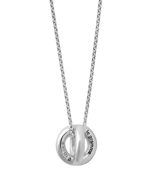 3g  entrelacs pendant and chain necklace