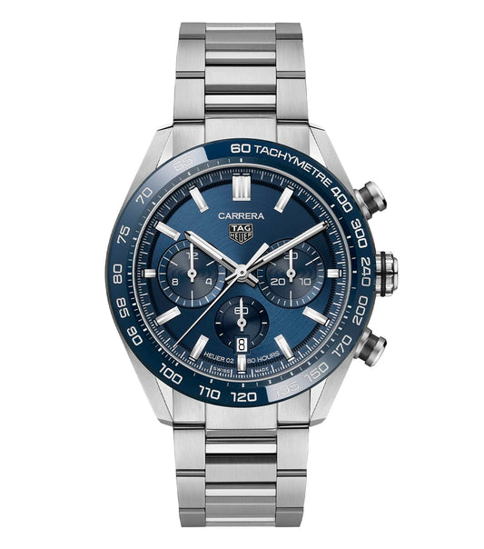 TAG Heuer Carrera Sport Steel 42mm Automatic Blue Dial Bracelet