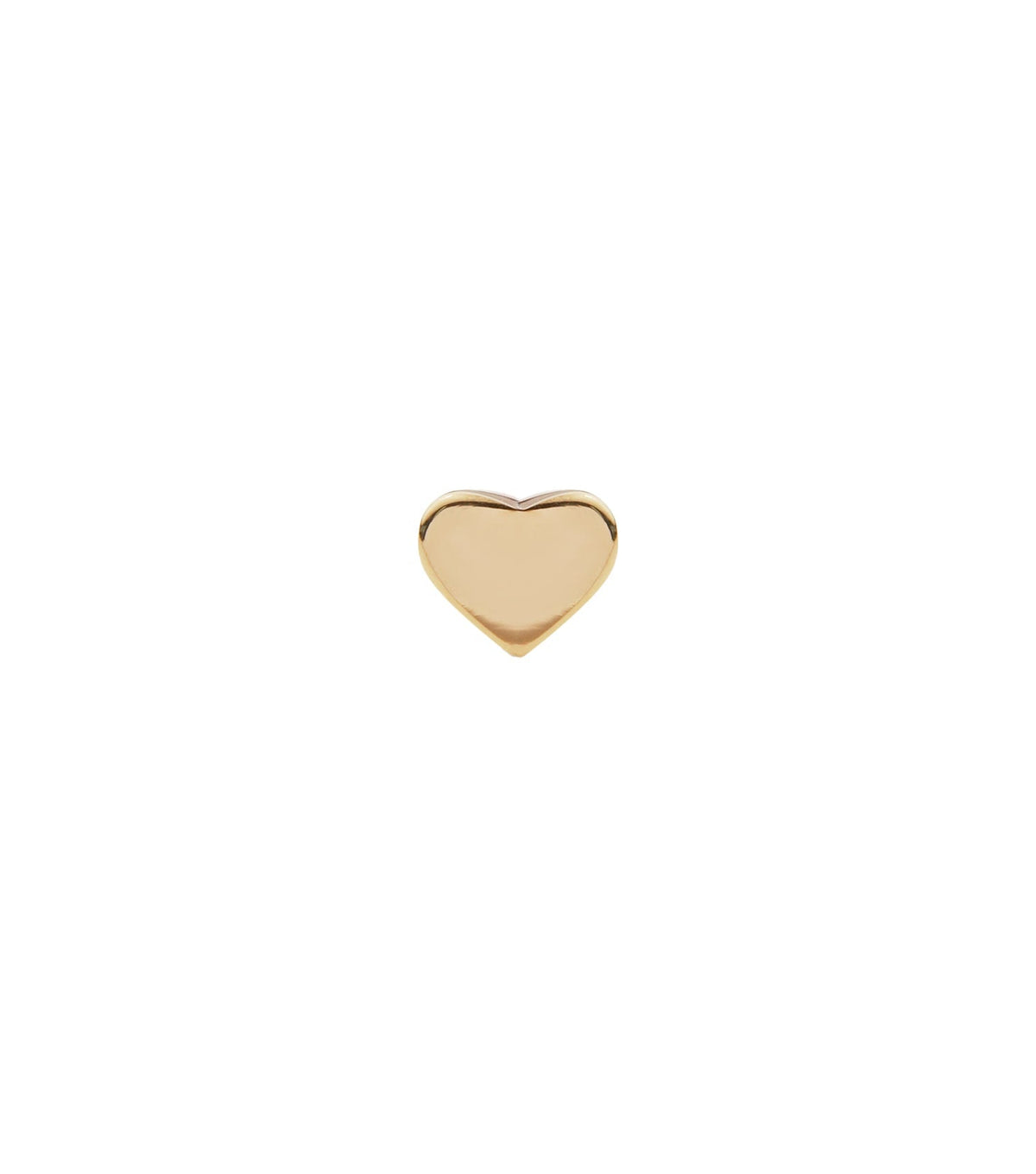 Gold Daniel Wellington earring, side view; a gleaming gold-tone accessory epitomizing minimalistic elegance and style.