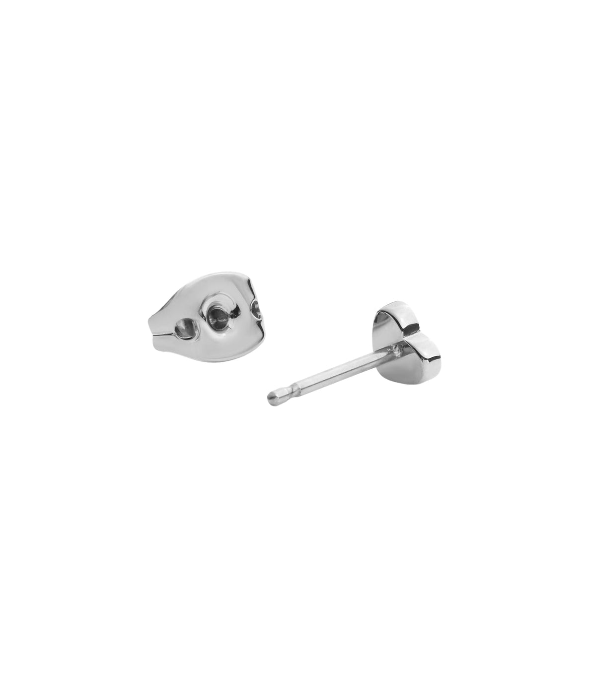 Micro Crystal Heart Earring S