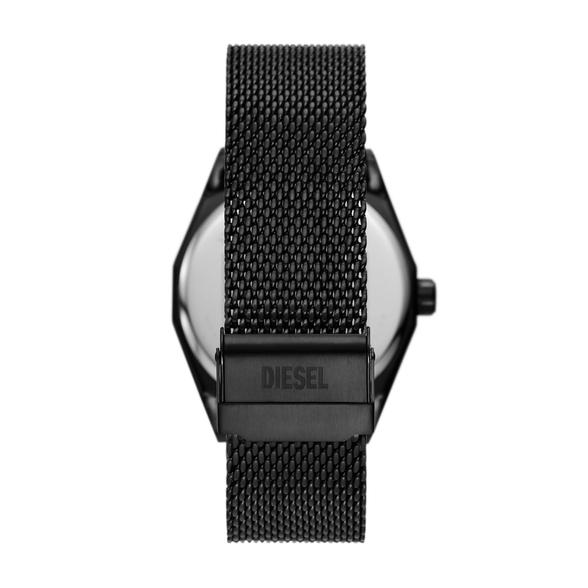 Diesel Scraper Stainless Steel 43mm Black Dial Bracelet