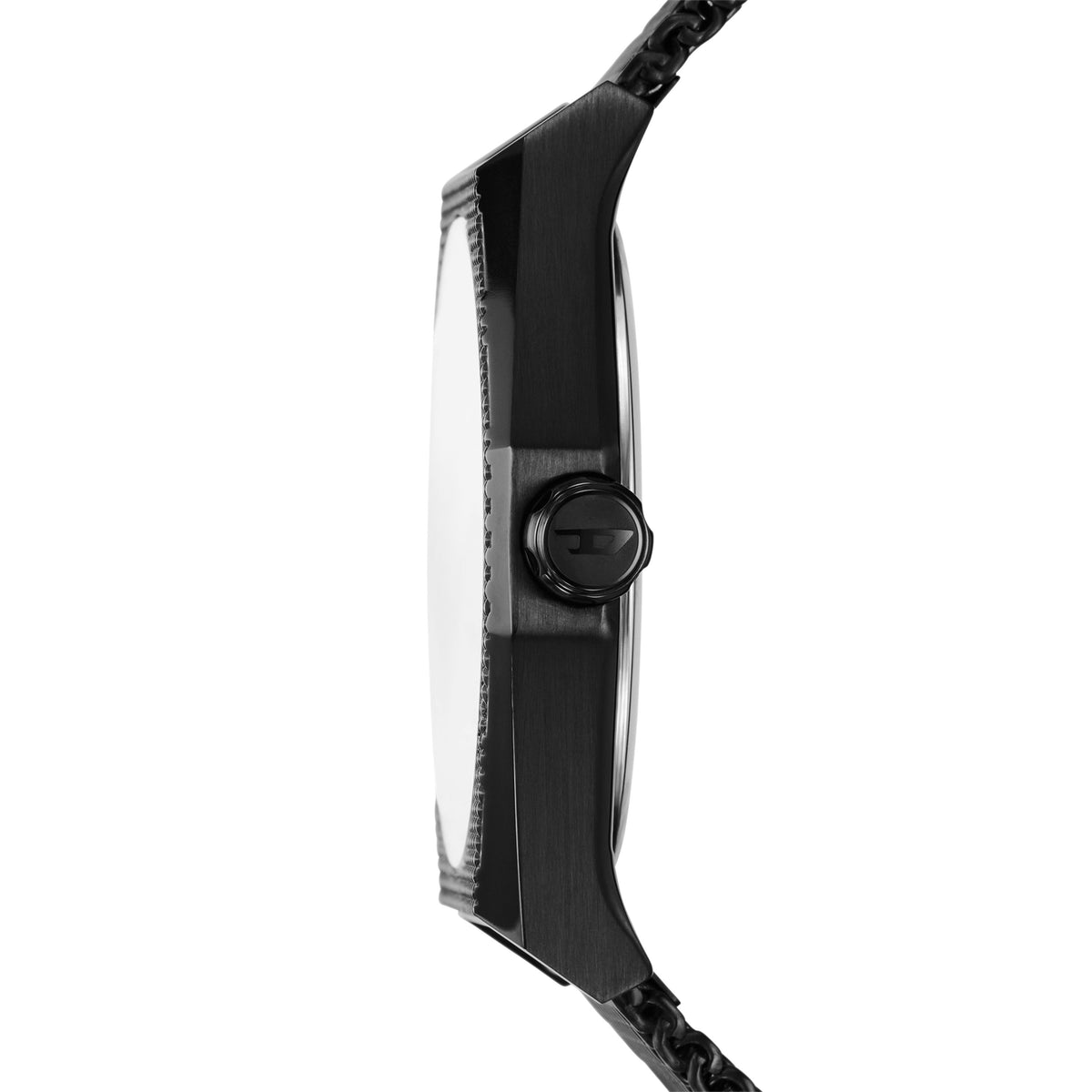 Diesel Scraper Stainless Steel 43mm Black Dial Bracelet