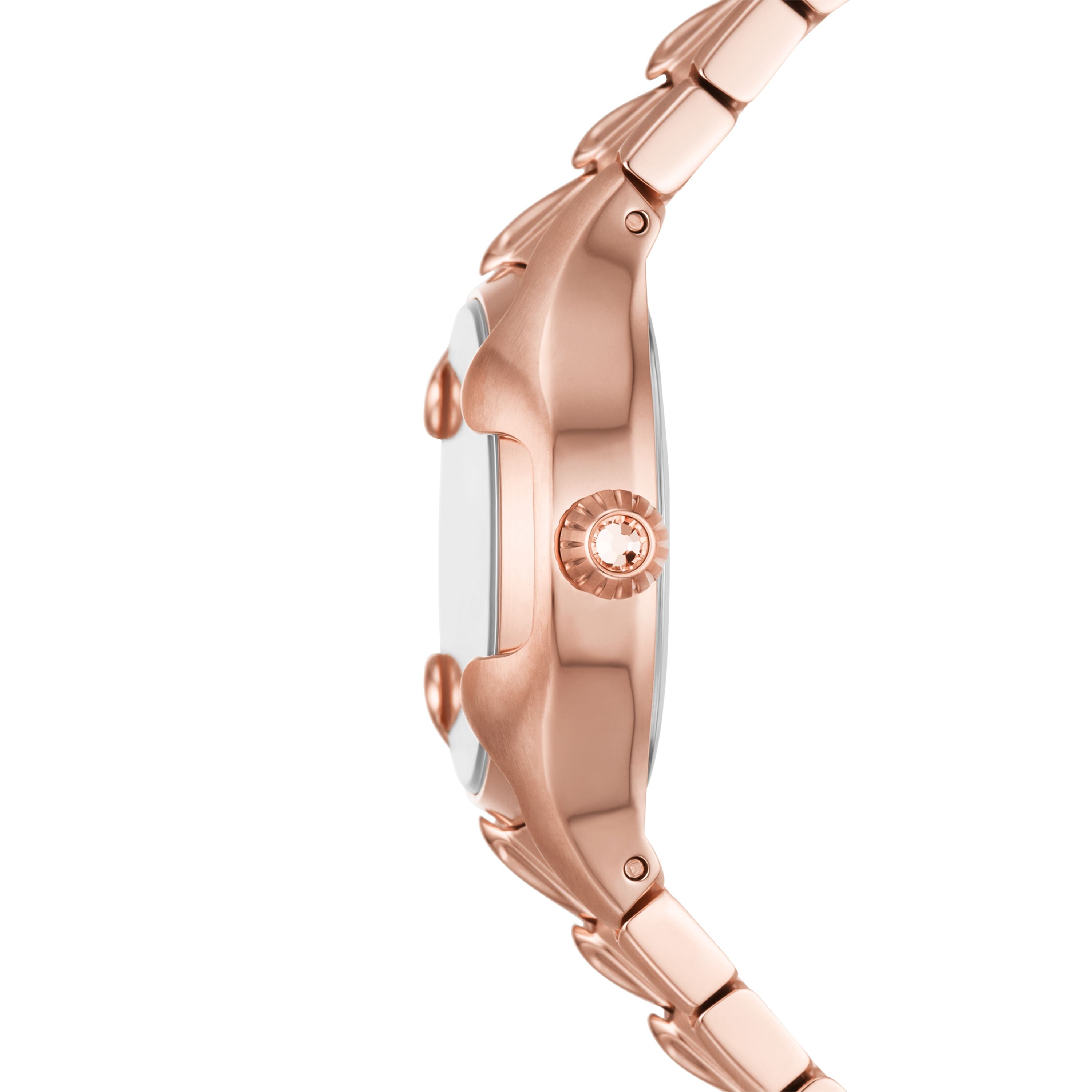 Diesel Vert Stainless Steel 32 Mm Rose Gold Dial Bracelet
