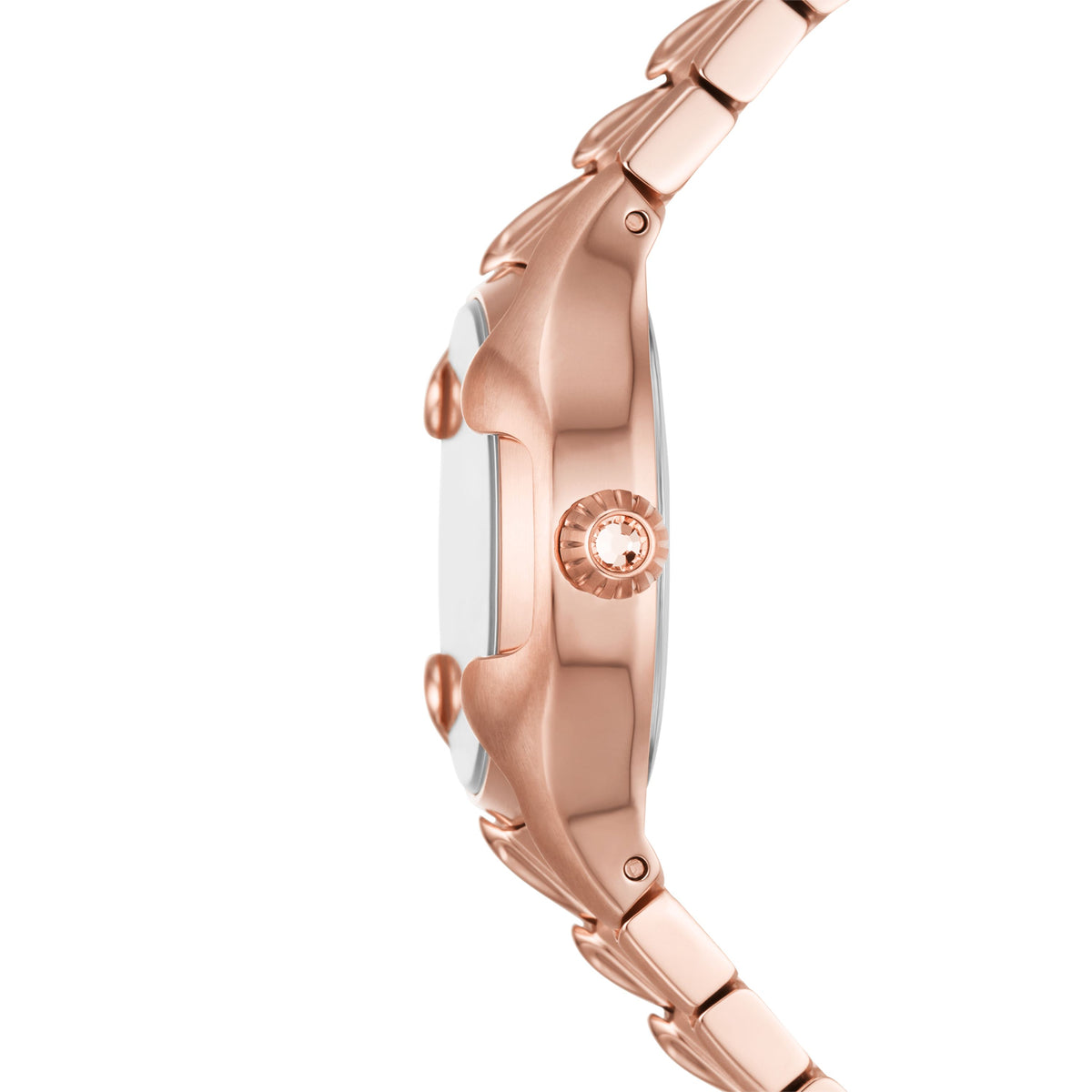 Diesel Vert Stainless Steel 32 Mm Rose Gold Dial Bracelet