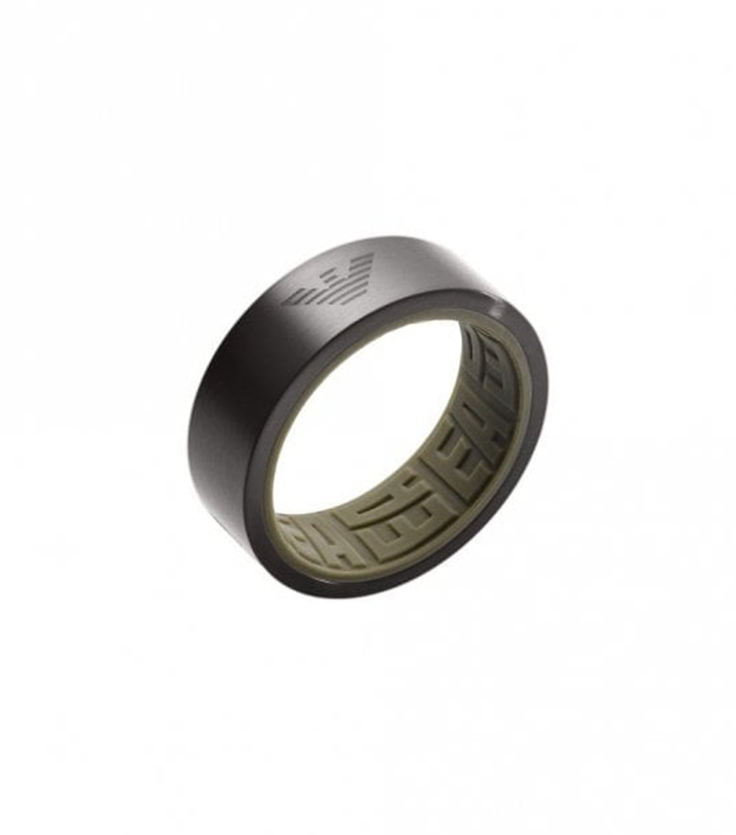 Men Fashion Ring Black Stainless Steel