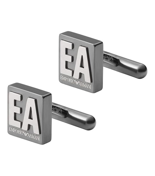 Men Essential Cufflinks Silver Na