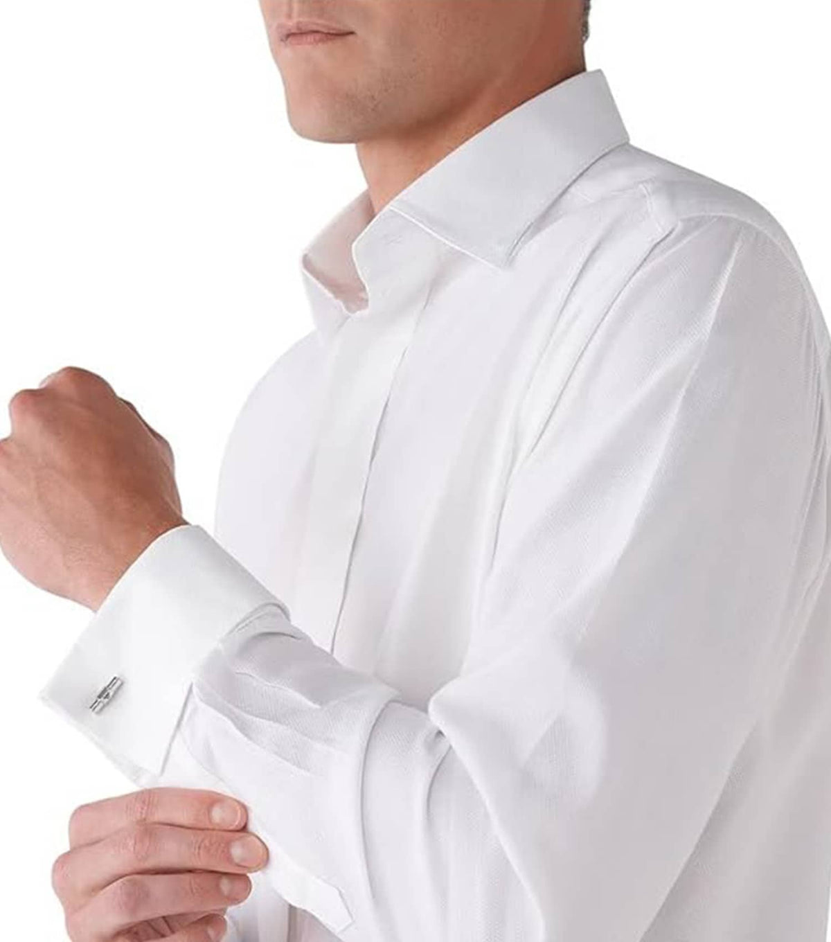 Men Essential Cufflinks Silver Na