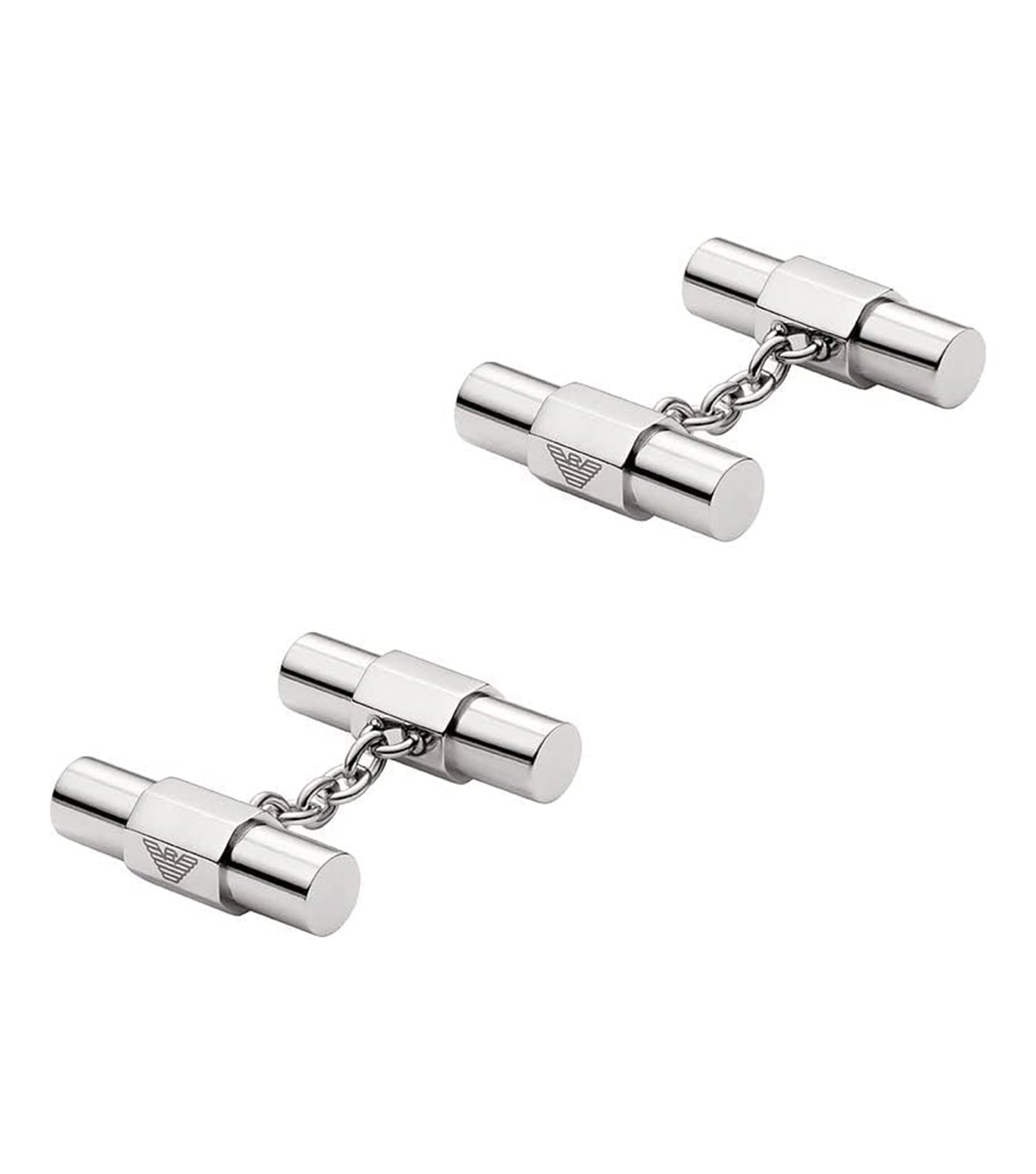 Men Essential Cufflinks Silver Na