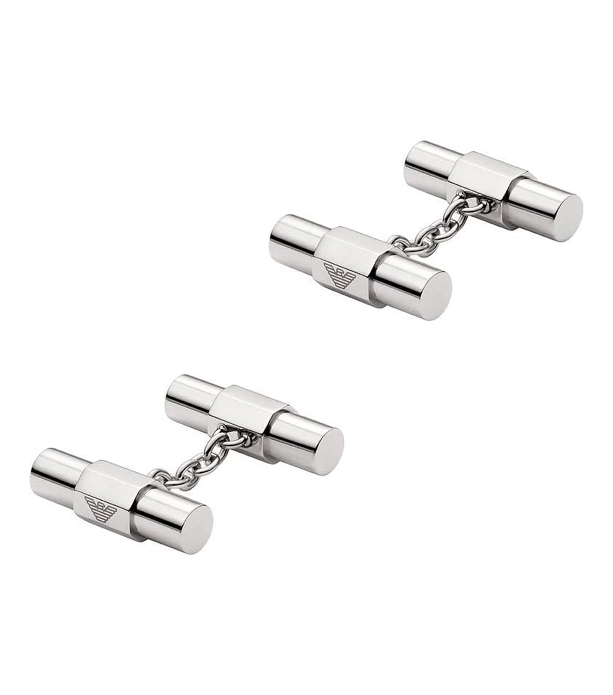Men Essential Cufflinks Silver Na