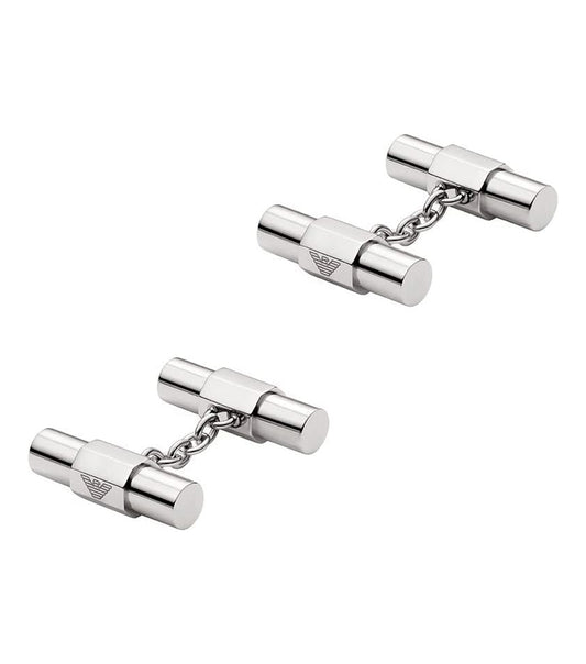 Men Essential Cufflinks Silver Na