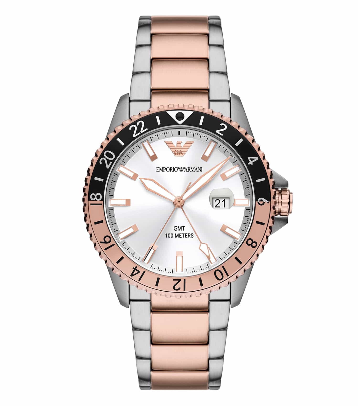 emporio armani watch_luxury watches UAE_White_Watch_Men_Stainless Steel_1