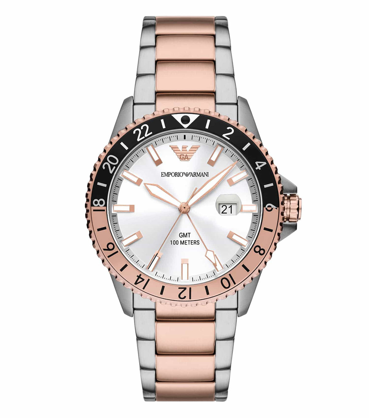 emporio armani watch_luxury watches UAE_White_Watch_Men_Stainless Steel_1