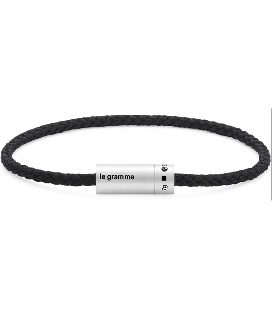 7g orange nato cable bracelet