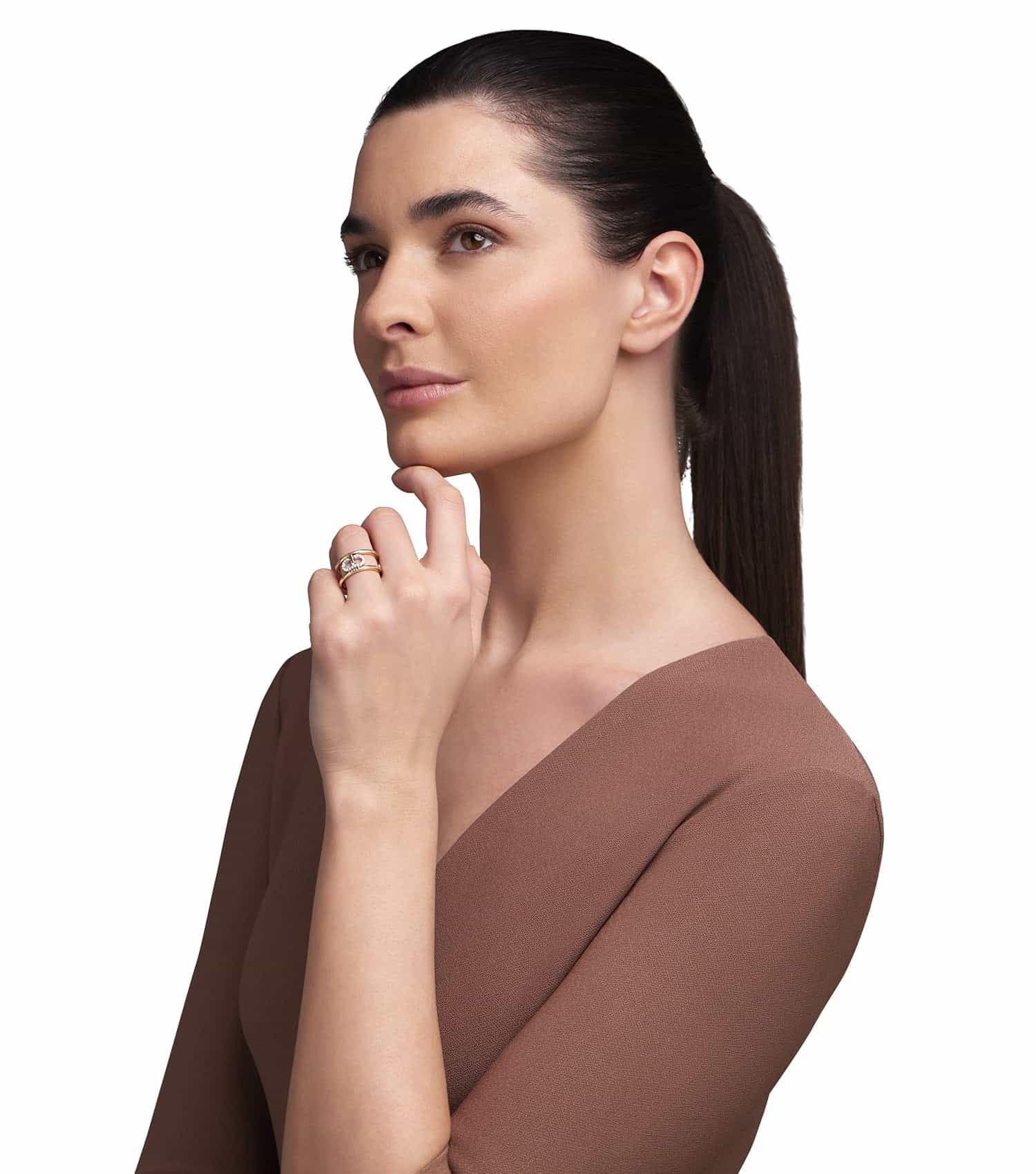 Women OOH Ring Silver