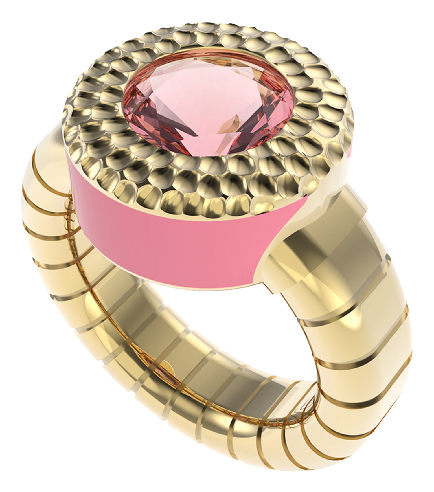 Women Mad About Gold Ring Gold Steel