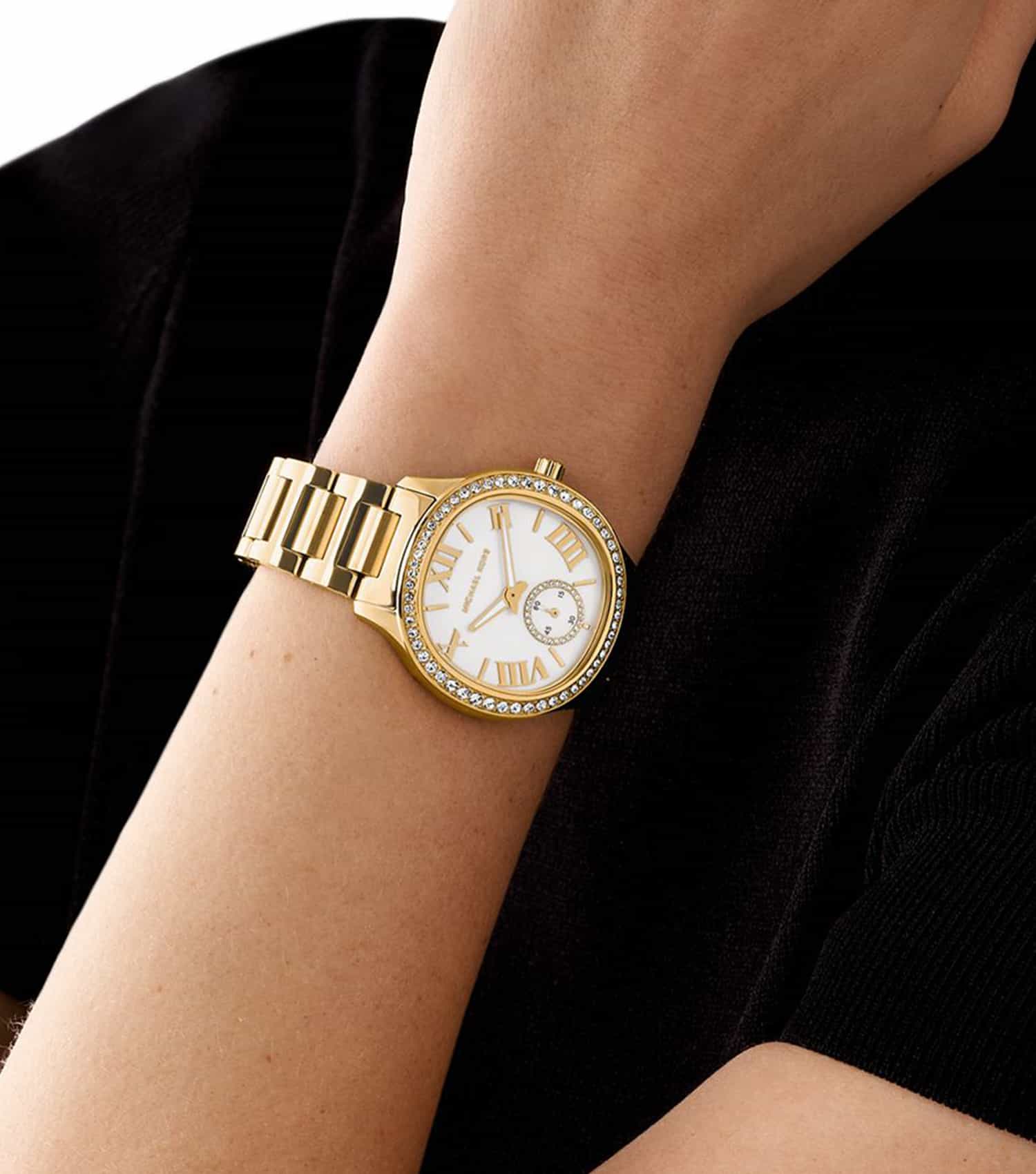 MICHAEL KORS watch_luxury watches UAE_White_Watch_Women_Stainless Steel_2