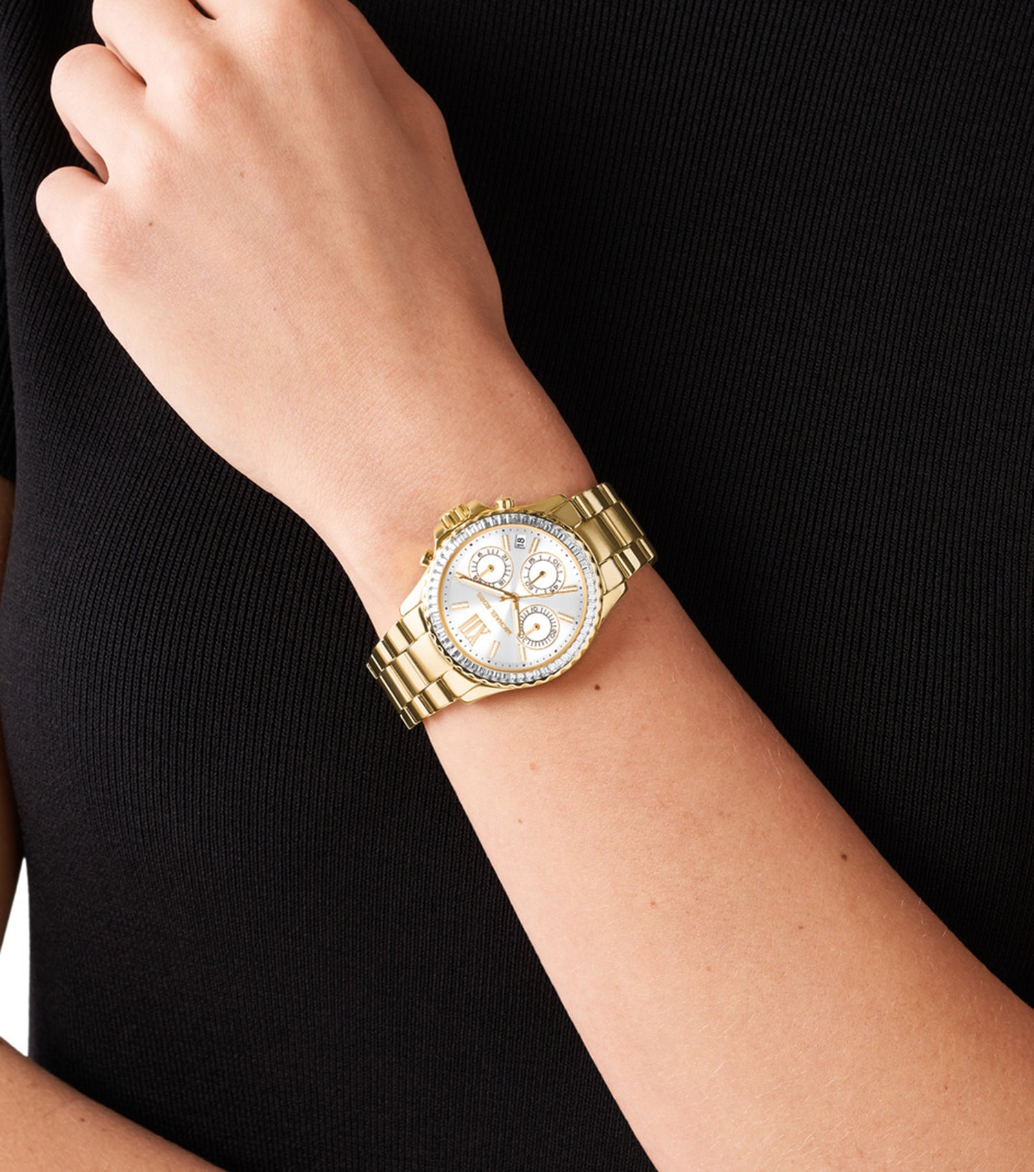 MICHAEL KORS watch_luxury watches UAE_White_Watch_Women_Stainless Steel_2
