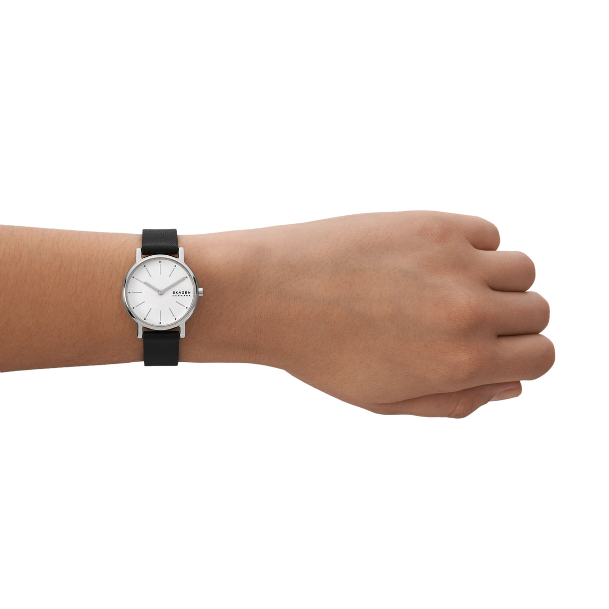 Skagen Signatur Lille Stainless Steel 30mm White Dial Strap