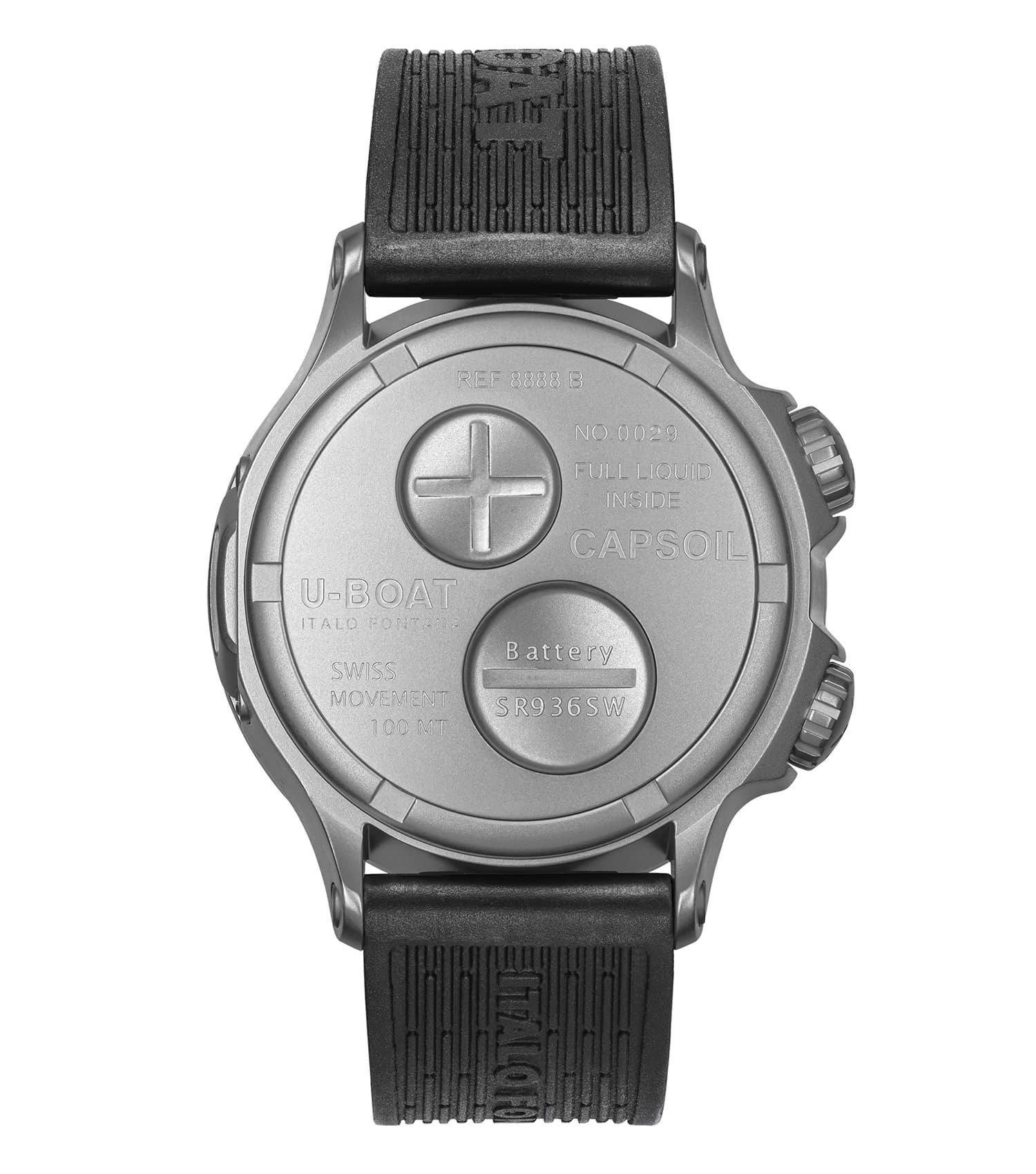 Men Automatic Capsoil Doppiotempo Ss White