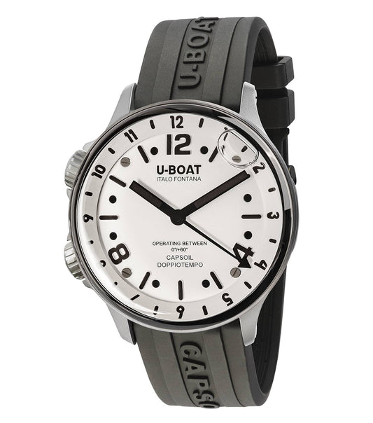 Men Automatic Capsoil Doppiotempo Ss White