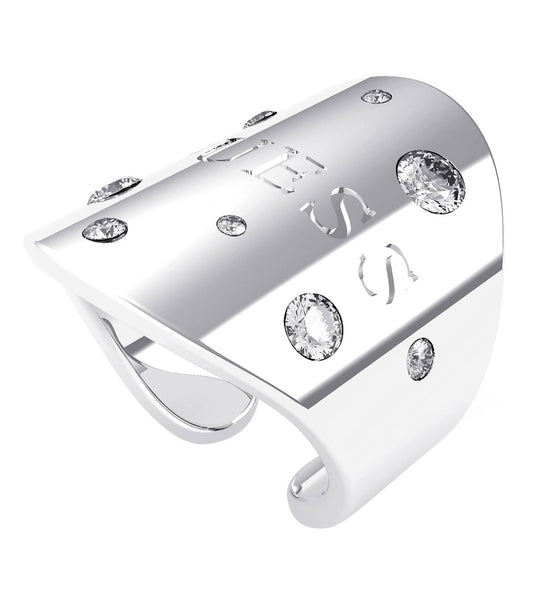 Women Fun Tonight Ring Silver Steel