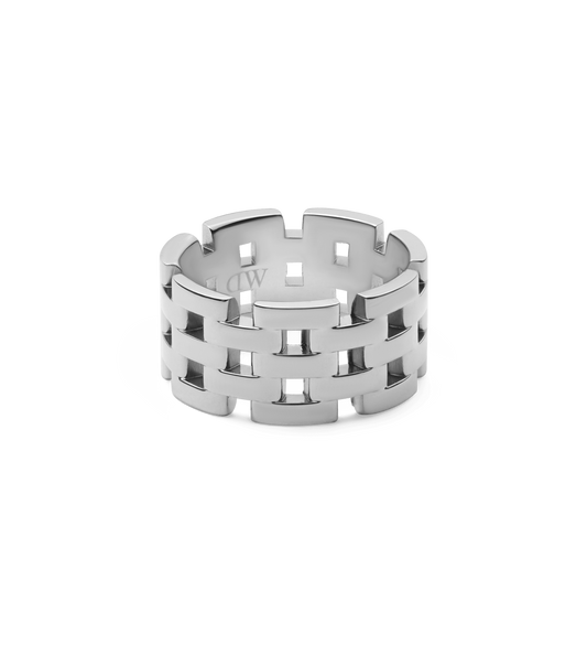 Link Inspired 5 Rows Ring 58 S